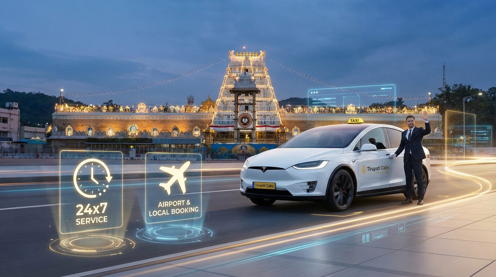 Best Call Taxi Tirupati – 24×7 Airport & Local Taxi Booking You Can Trust