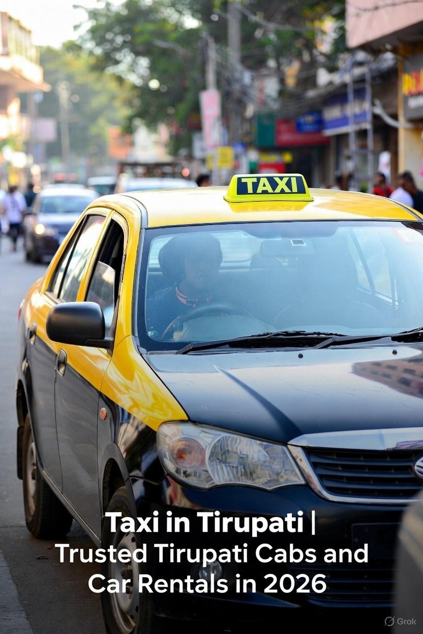 Taxi in Tirupati | Trusted Tirupati Cabs and Car Rentals in  2026